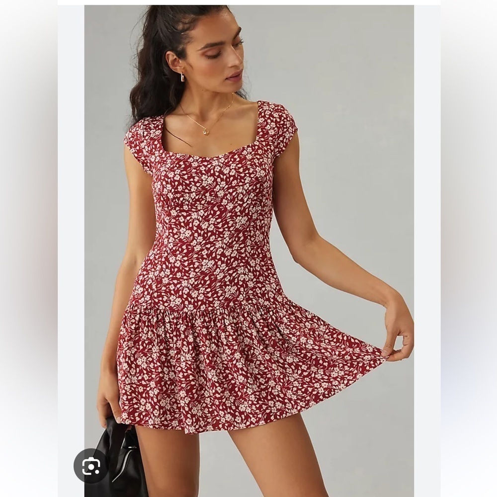Reformation Olencia Dress in Flower Girl